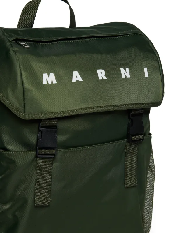 バッグ MARNI Camo Print Bag MARNI Tote Bag Tribeca Camouflage Pattern SHMQ0000A4 P4571 Black x