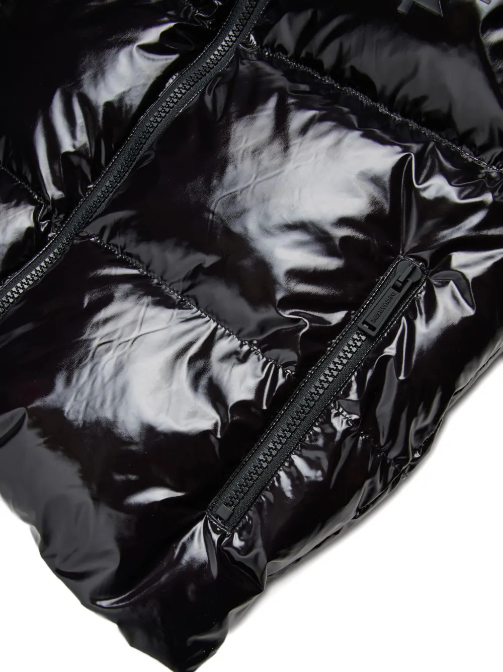 DSQUARED2 KIDS Bodywarmer met logoprint Zwart