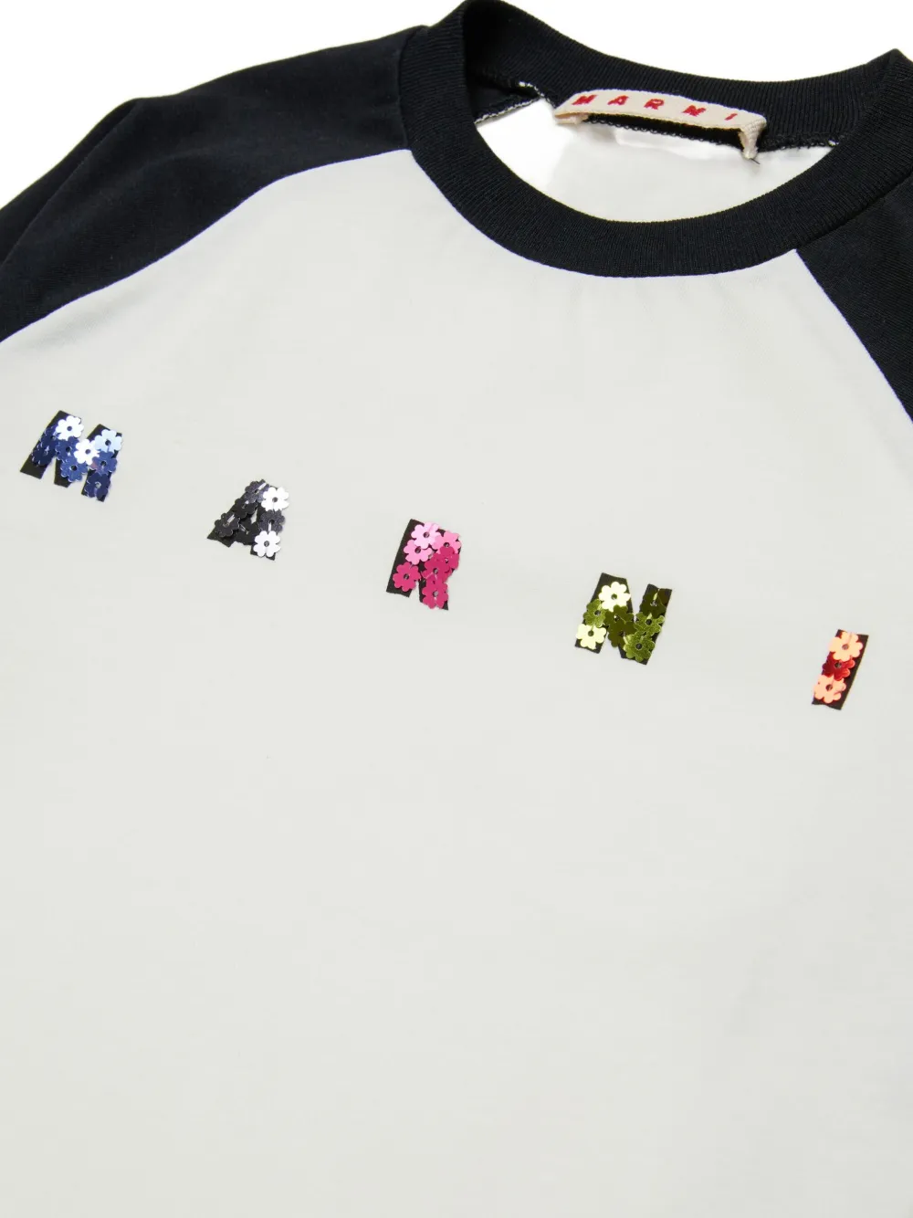 Marni Kids Katoenen T-shirt Zwart