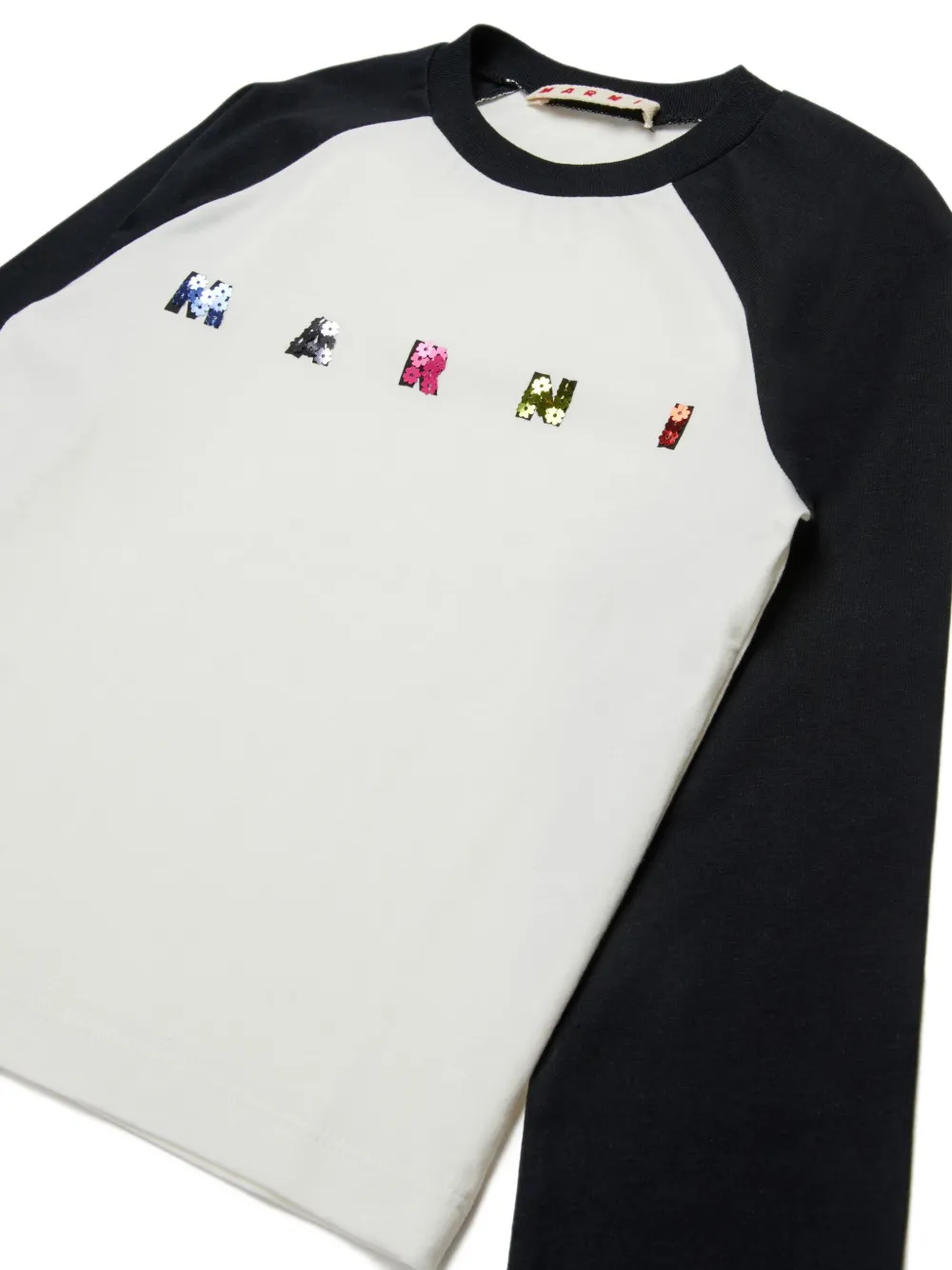 Marni Kids Katoenen T-shirt Zwart
