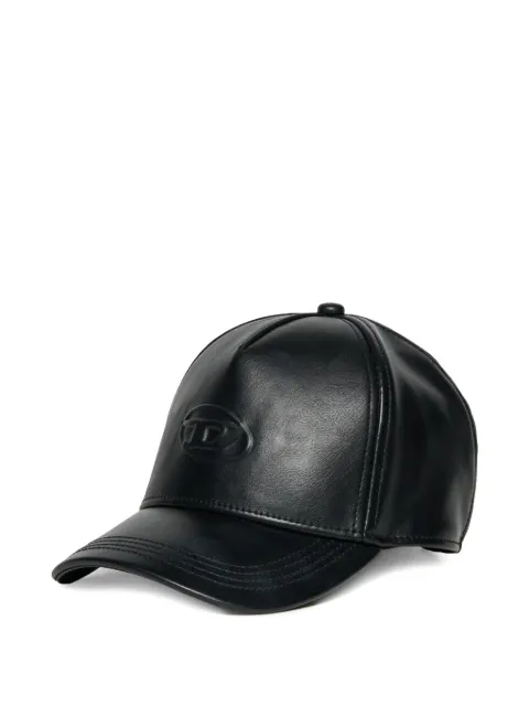 Diesel Kids faux-leather cap