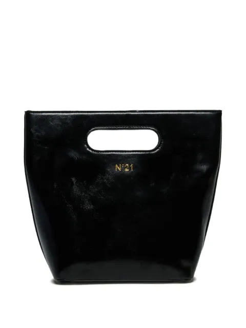 Nº21 Kids logo-lettering tote bag