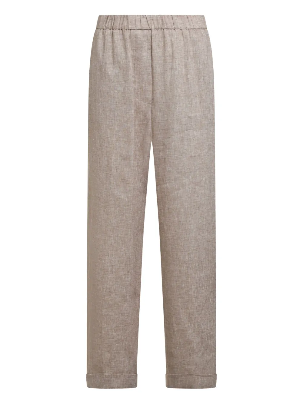Peserico Linnen broek Beige
