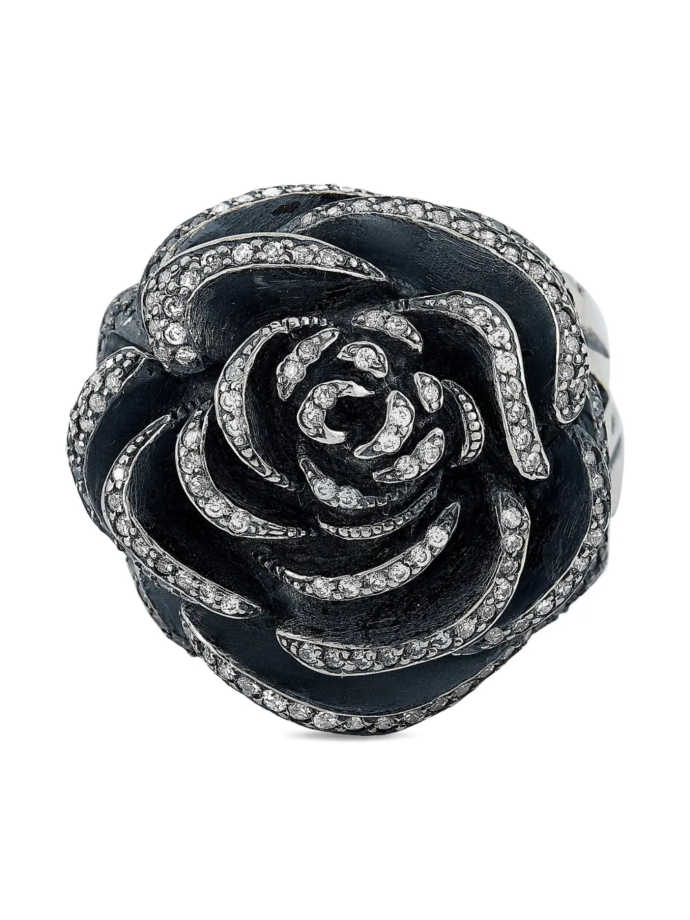 King Baby Anello Rose - Argento