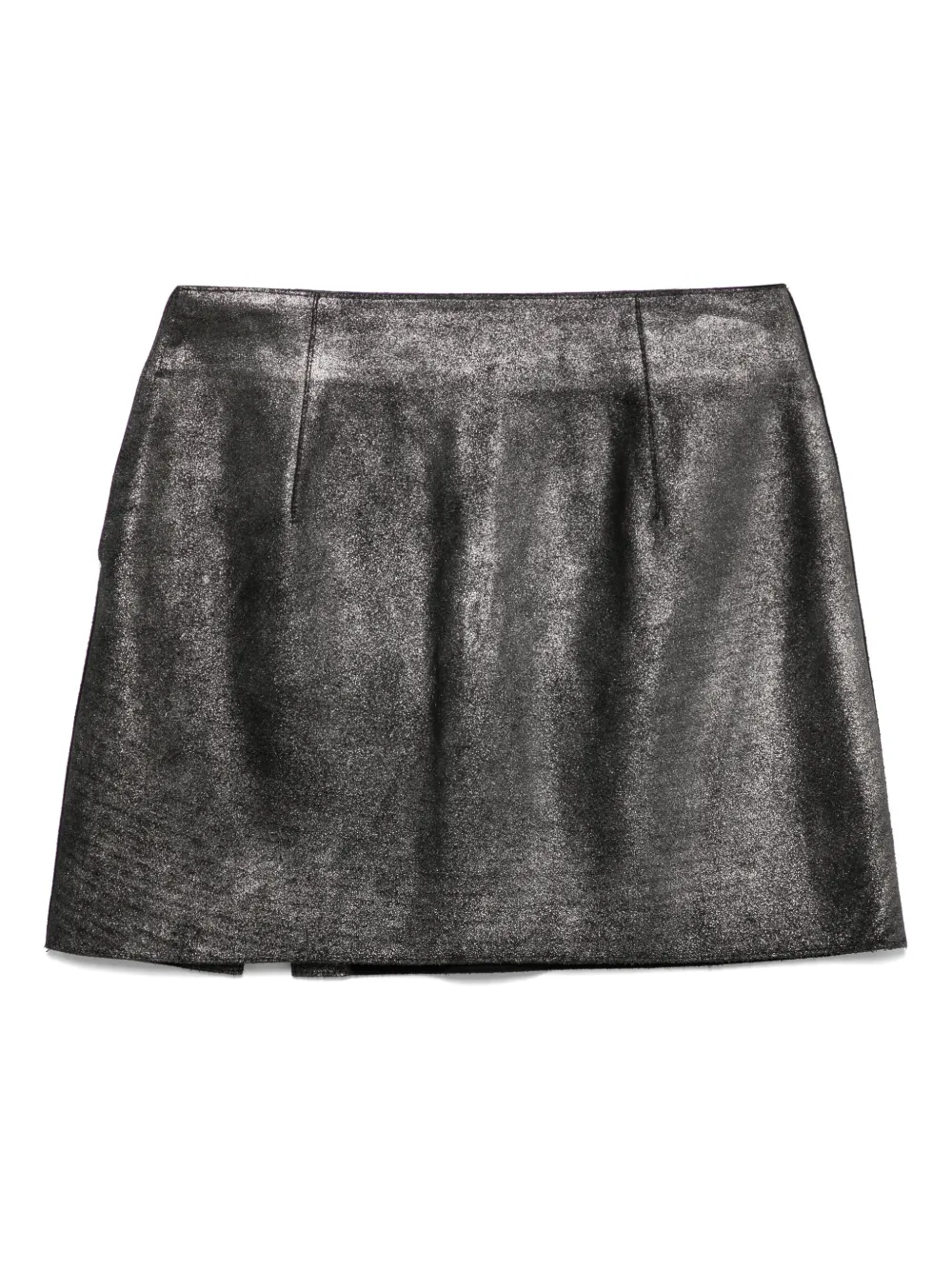 Gianfranco Ferré Pre-Owned 1990s metallic mini-rok - Zwart