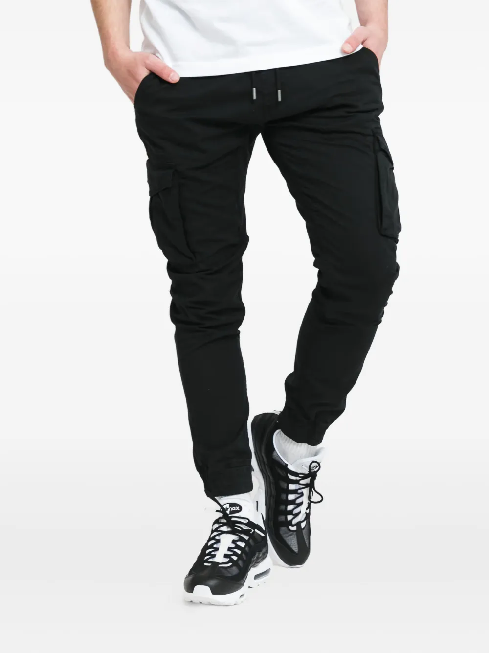 Alpha Industries cotton track pants | Black | Image 1