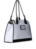 The North Face logo-print tote bag - White