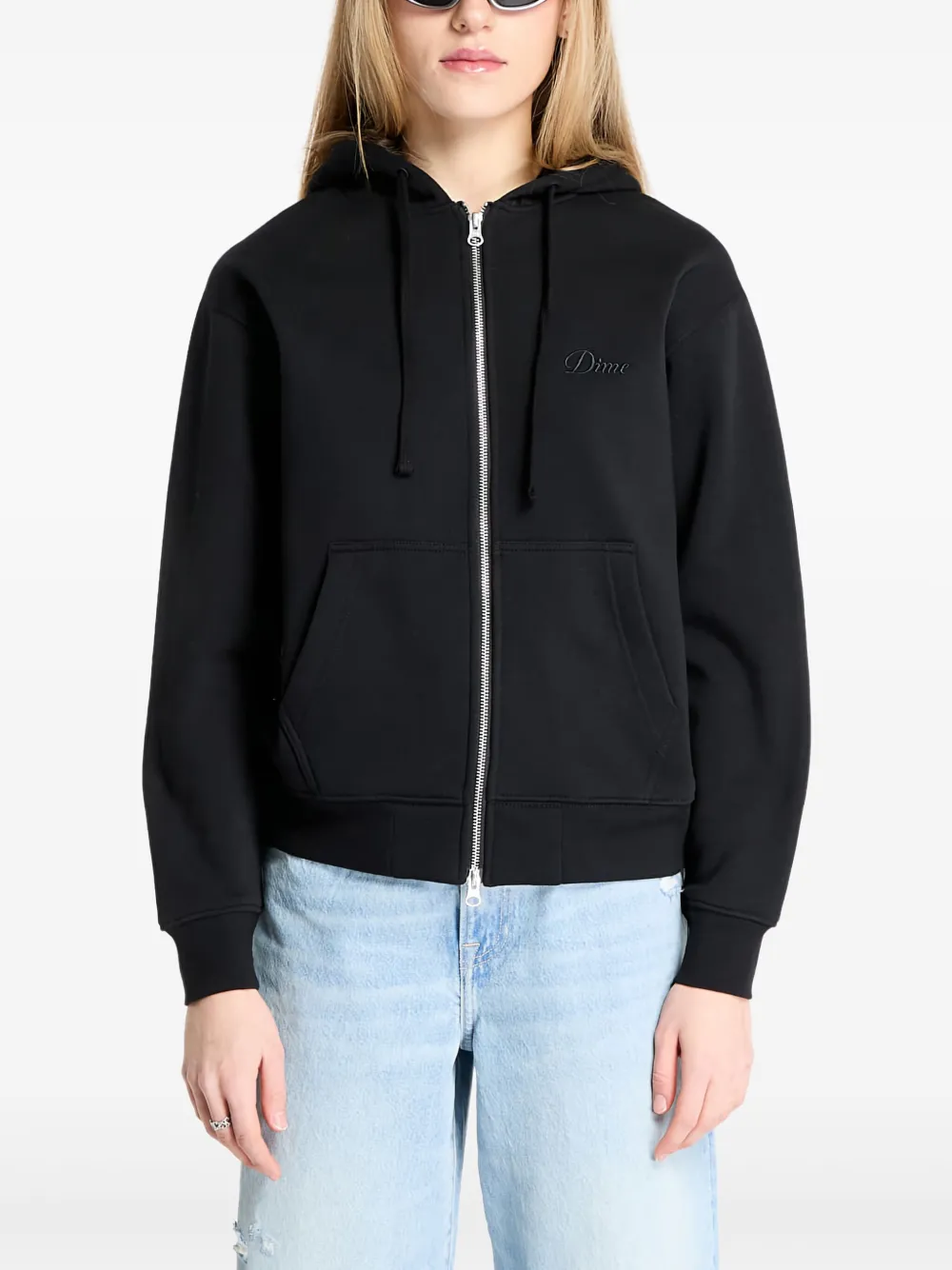 dime zip-up hoodie | Hoodies | Image 2