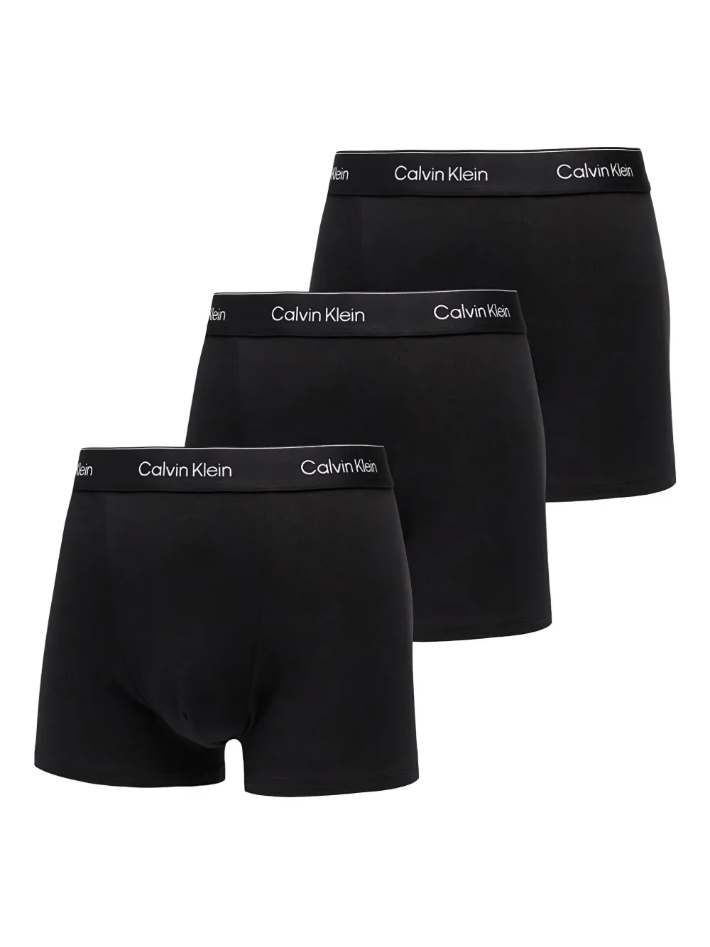 Calvin Klein Boxer con logo (3 pezzi) - Nero