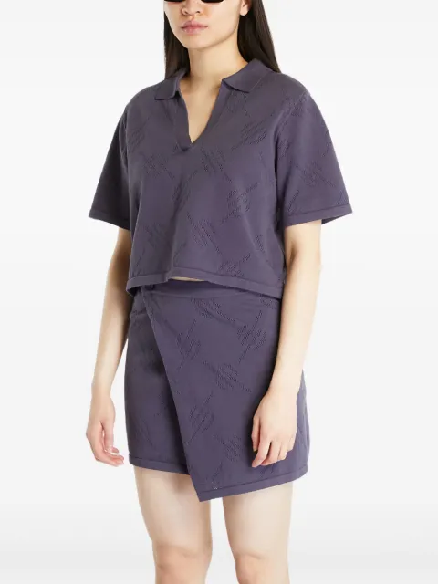 Daily Paper Repatty textured polo top
