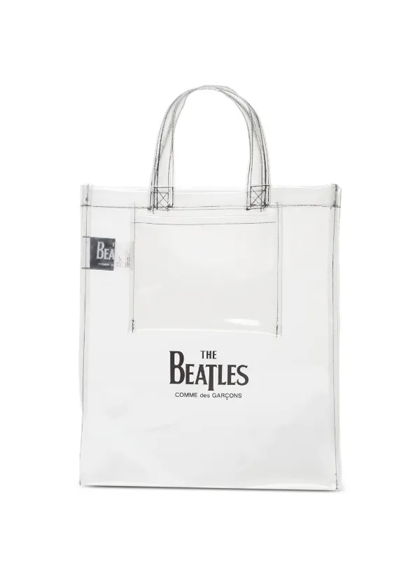 トートバッグ The Beatles x Comme des Garcons CDG Printed Pvc Bag 29999267_59404570_600.jpg