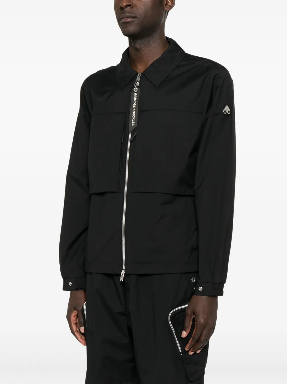 Moose Knuckles Waverly jacket Zwart