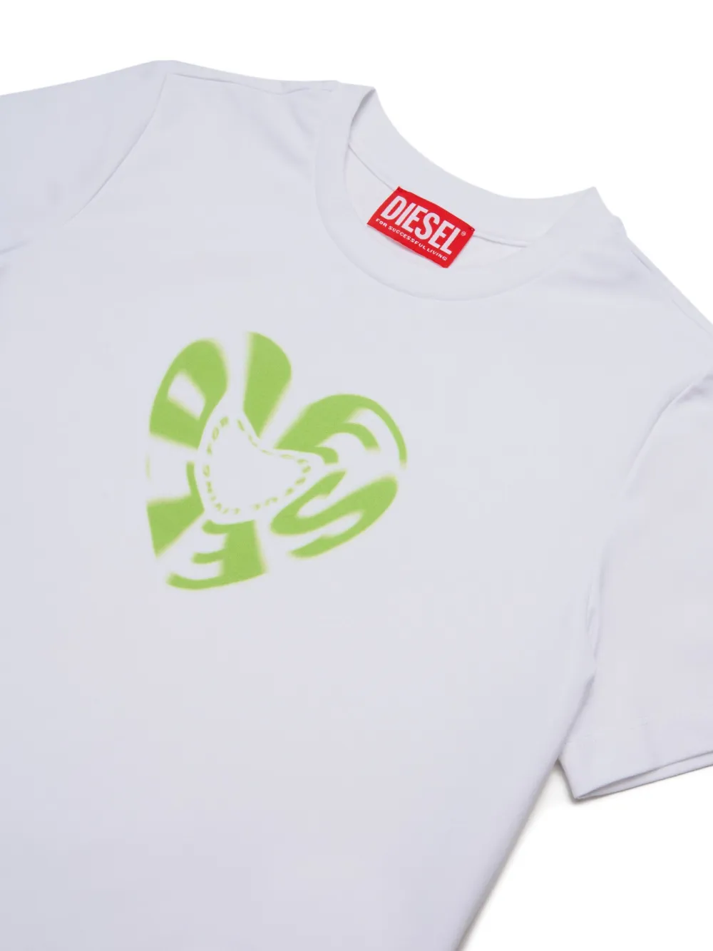 Diesel Kids Tiprid T-shirt Wit