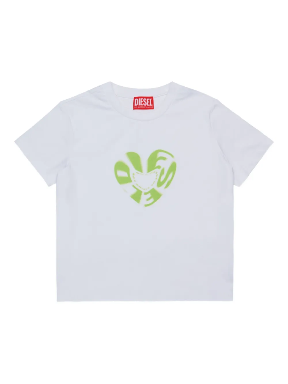 Diesel Kids Tiprid T-shirt Wit