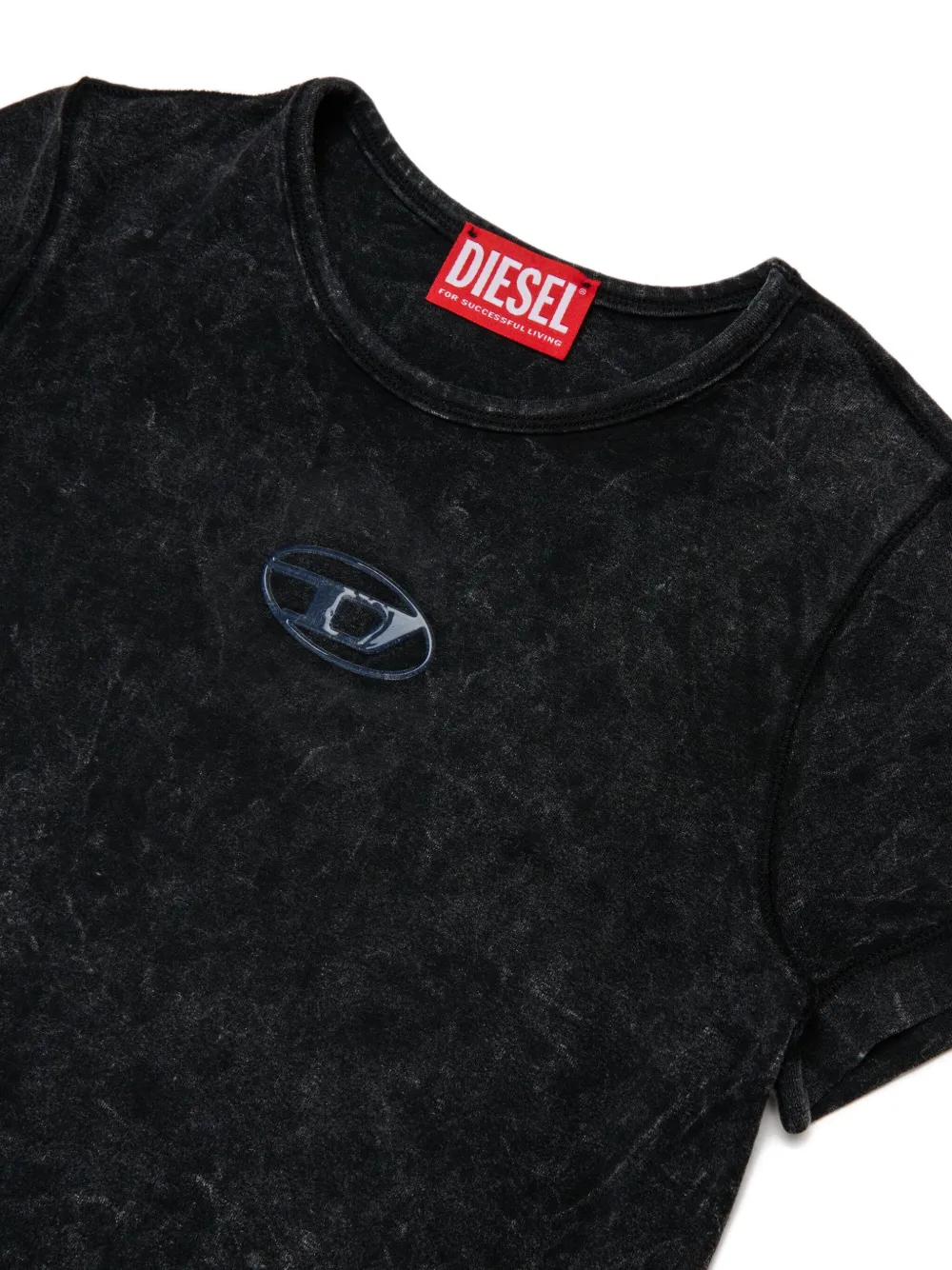 Diesel Kids Tippy T-shirt Zwart