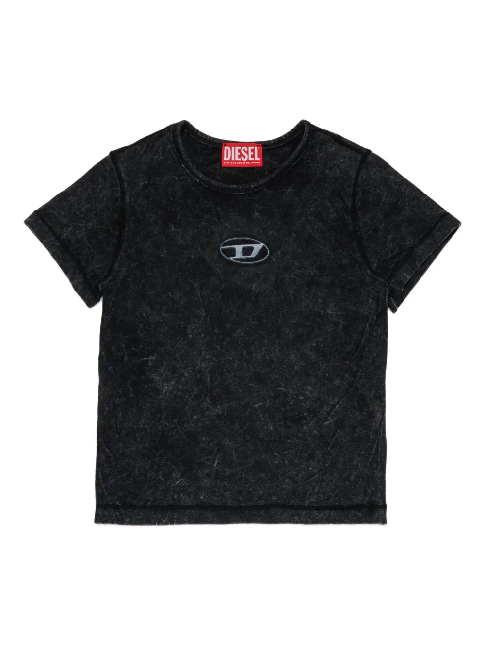 Diesel Kids Tippy T-shirt Zwart