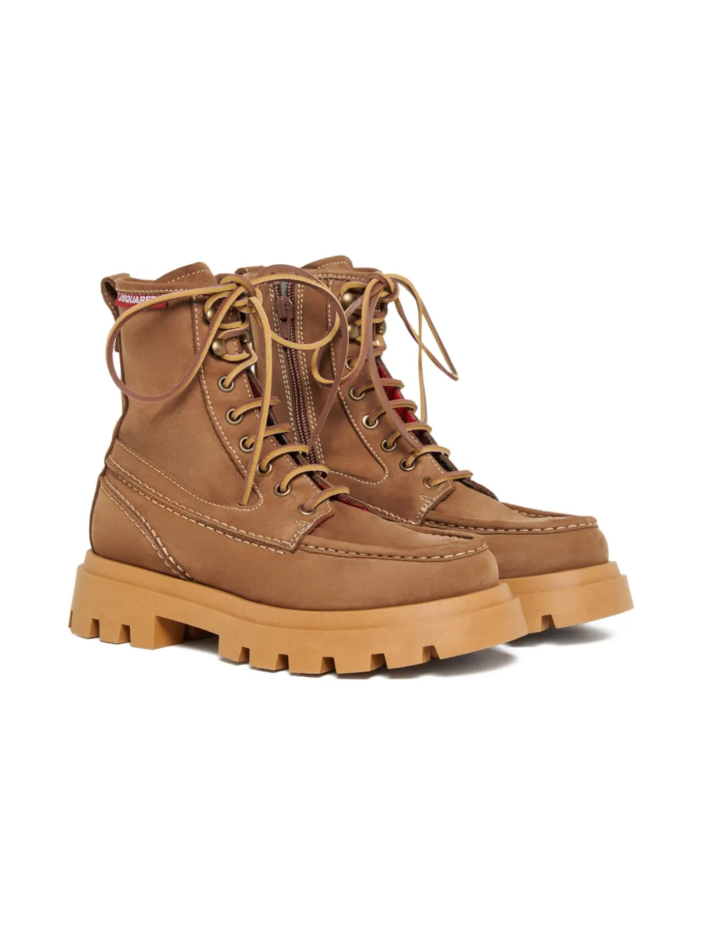 DSQUARED2 KIDS lace-up chunky-sole boots | Teen Boy Shoes | Image 2