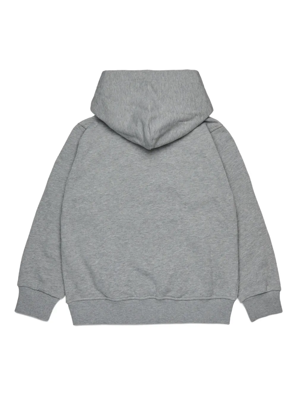 Diesel Kids Hoodie met logopatch Grijs