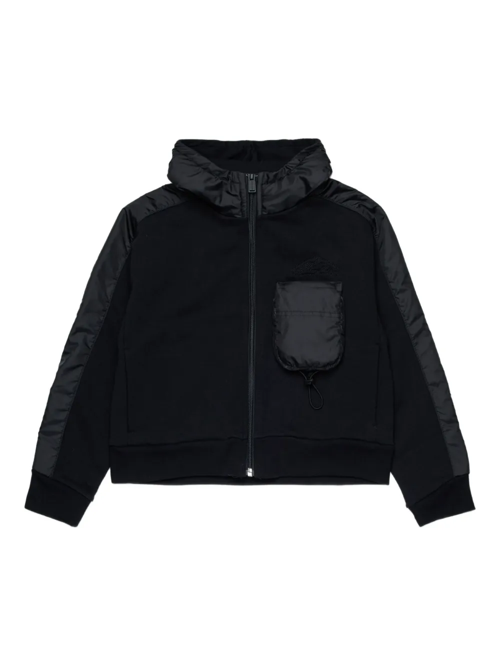 Dsquared2 Kids' Jersey Hoodie In Black