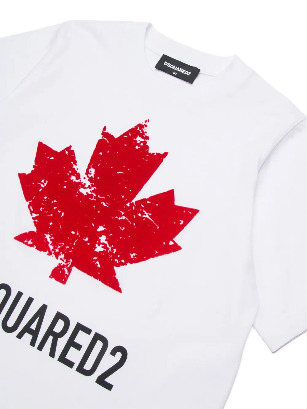 DSQUARED2 KIDS T-shirt met logoprint Wit