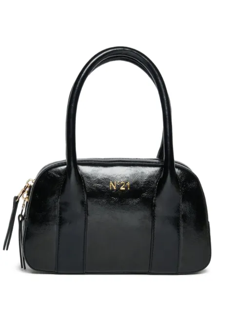 Nº21 Kids logo-lettering shoulder bag