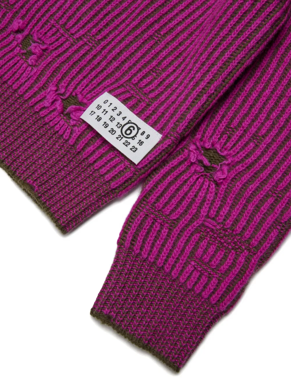 MM6 Maison Margiela Kids Wollen trui Roze