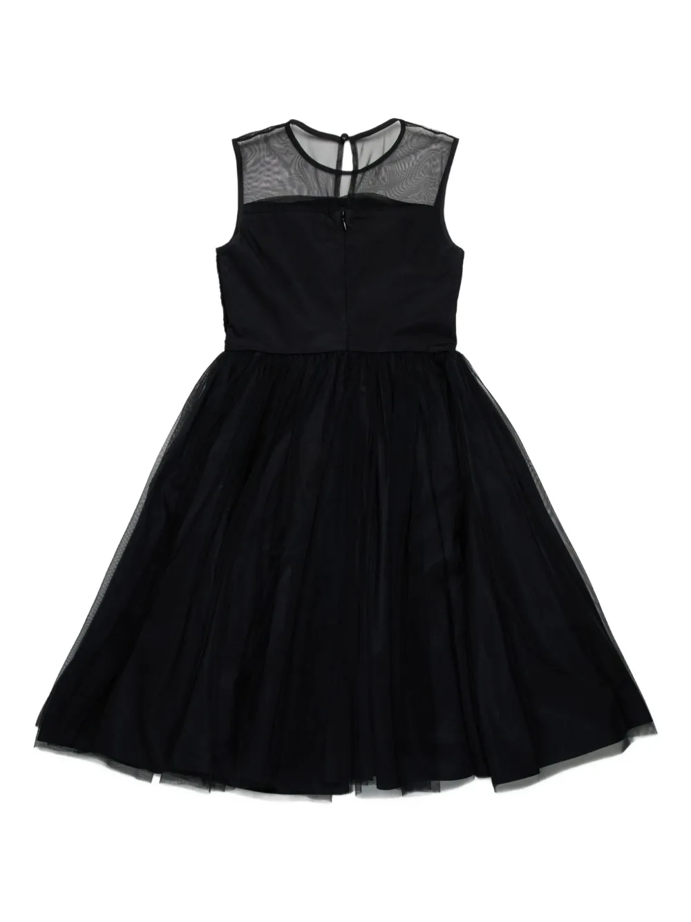 Nº21 Kids D142F jurk Zwart