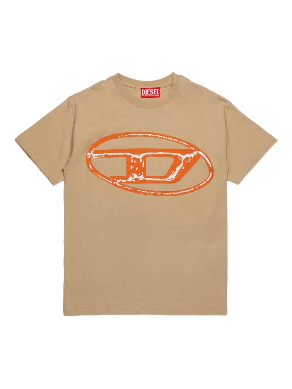 Diesel Kids Bonnie T-shirt Beige
