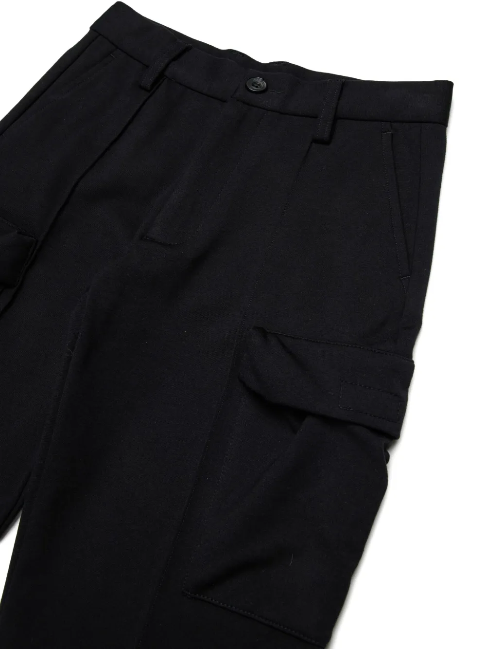 Diesel Kids Broek met geborduurd logo Zwart