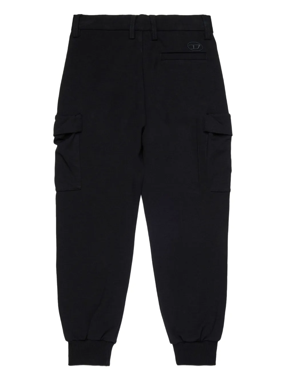 Diesel Kids Broek met geborduurd logo Zwart