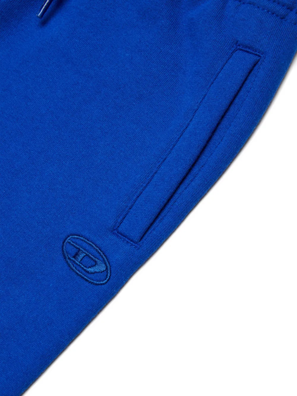 Diesel Kids Trainingsbroek met geborduurd logo Blauw