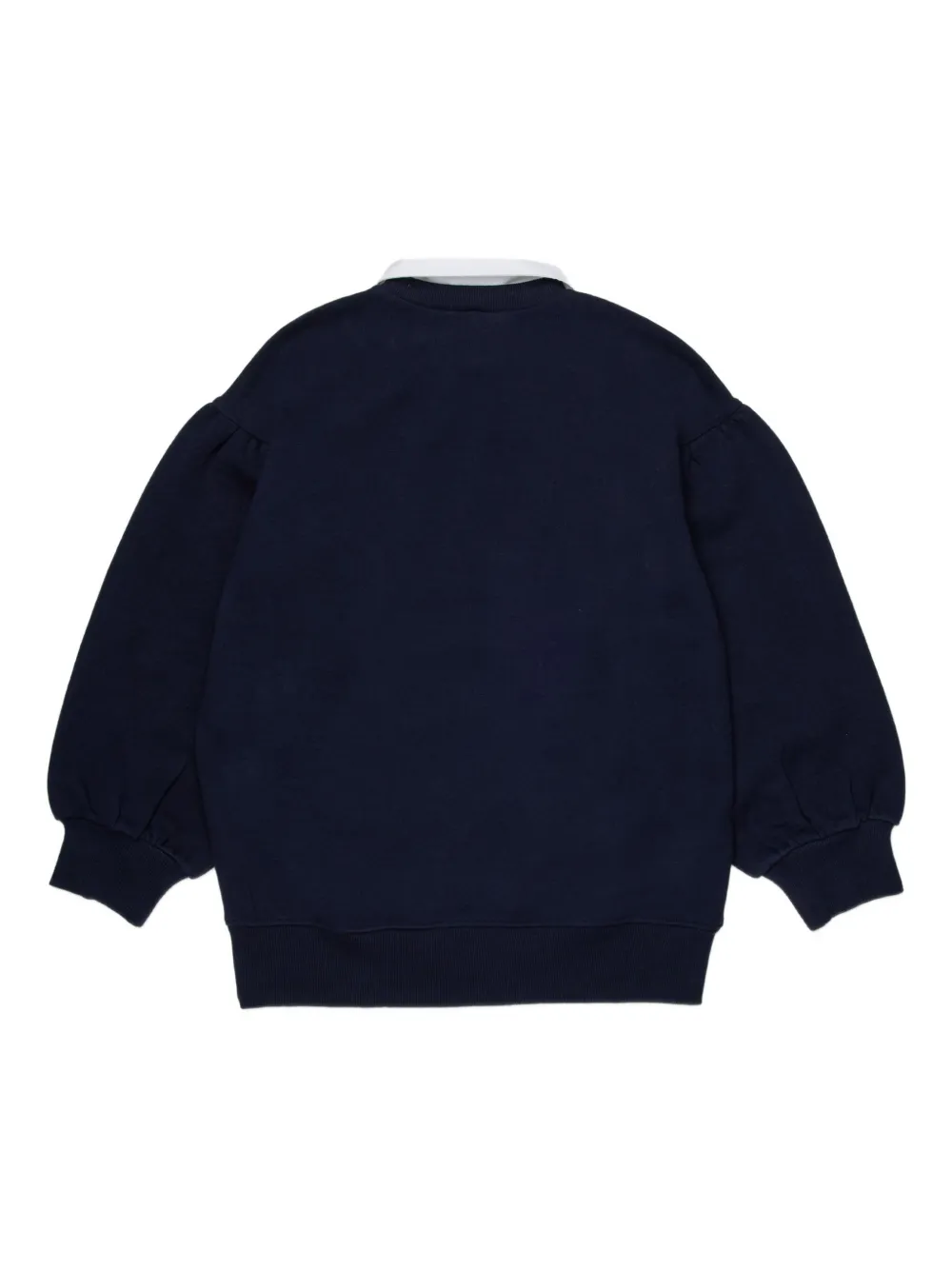 MAX&Co. Kids Sweater met logoprint Blauw