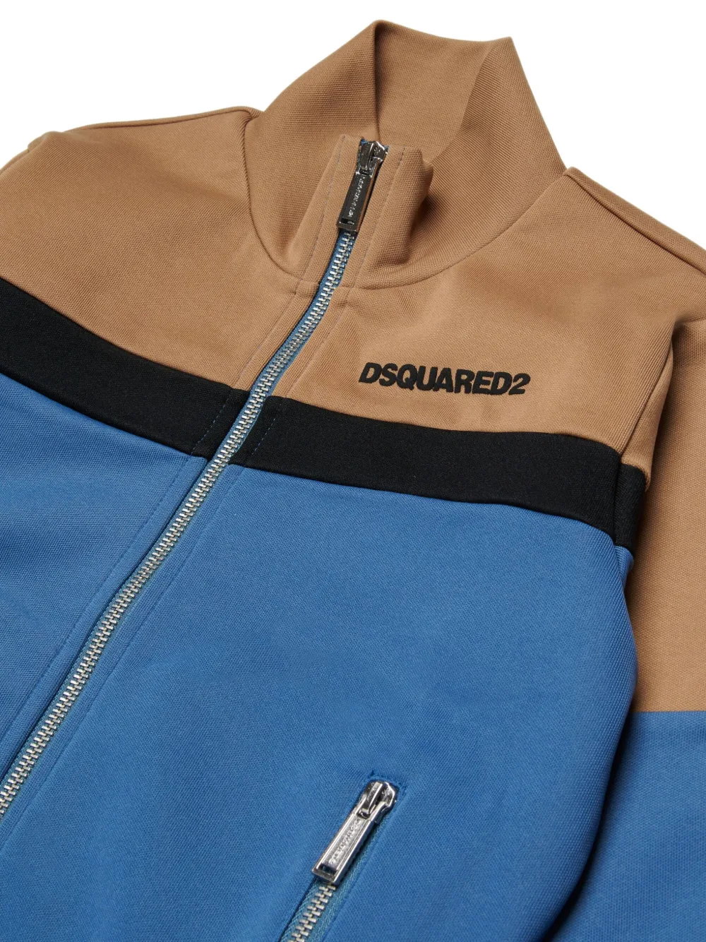 Dsquared2 Jersey Cardigan In Blue