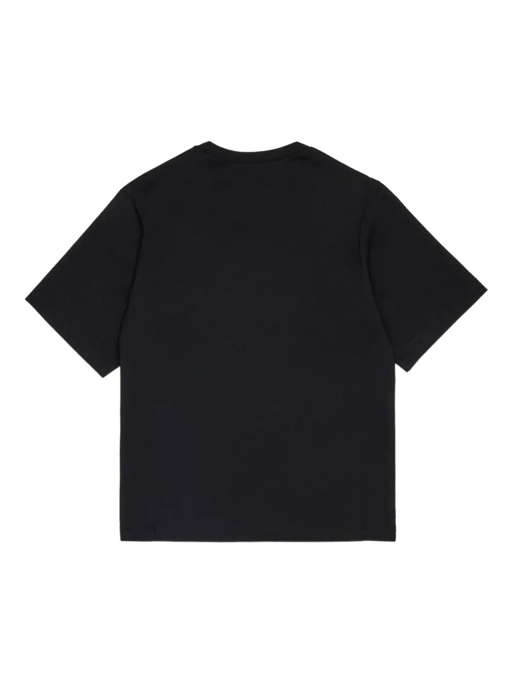 DSQUARED2 KIDS D2 logo-patch T-shirt Zwart