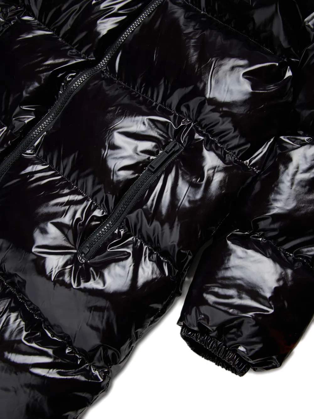 DSQUARED2 KIDS Jas met logoprint Zwart