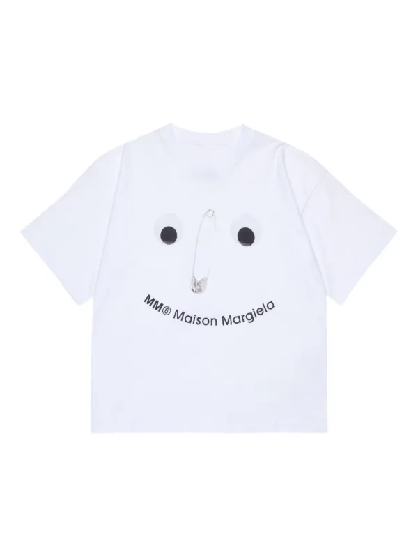 MM6 Maison Margiela Kids コットン Tシャツ | ホワイト | FARFETCH JP