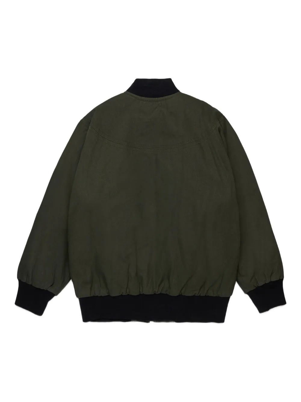 Marni Kids Bomberjack met geborduurd logo Groen