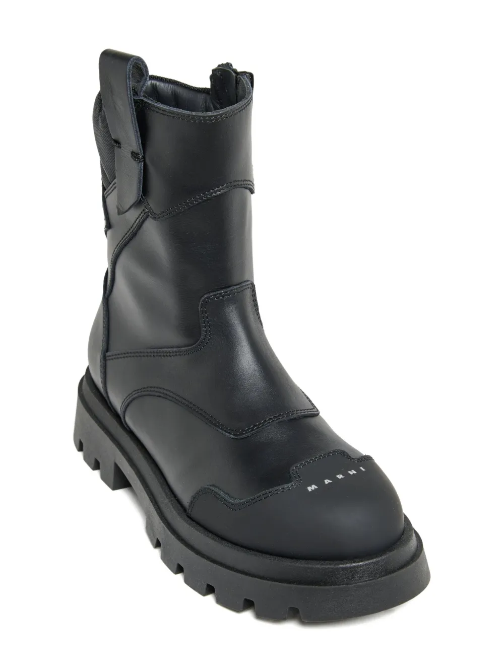 Marni Kids zip-detail boots Zwart