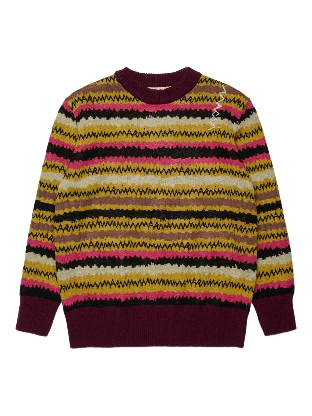 Marni Kids Trui van wolblend Groen