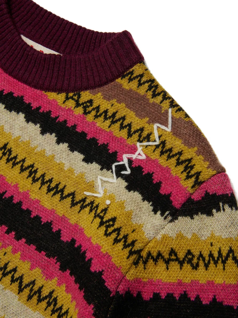 Marni Kids Trui van wolblend Groen