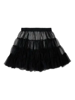 MM6 Maison Margiela Kids プリーツ スカート | ブラック | FARFETCH JP
