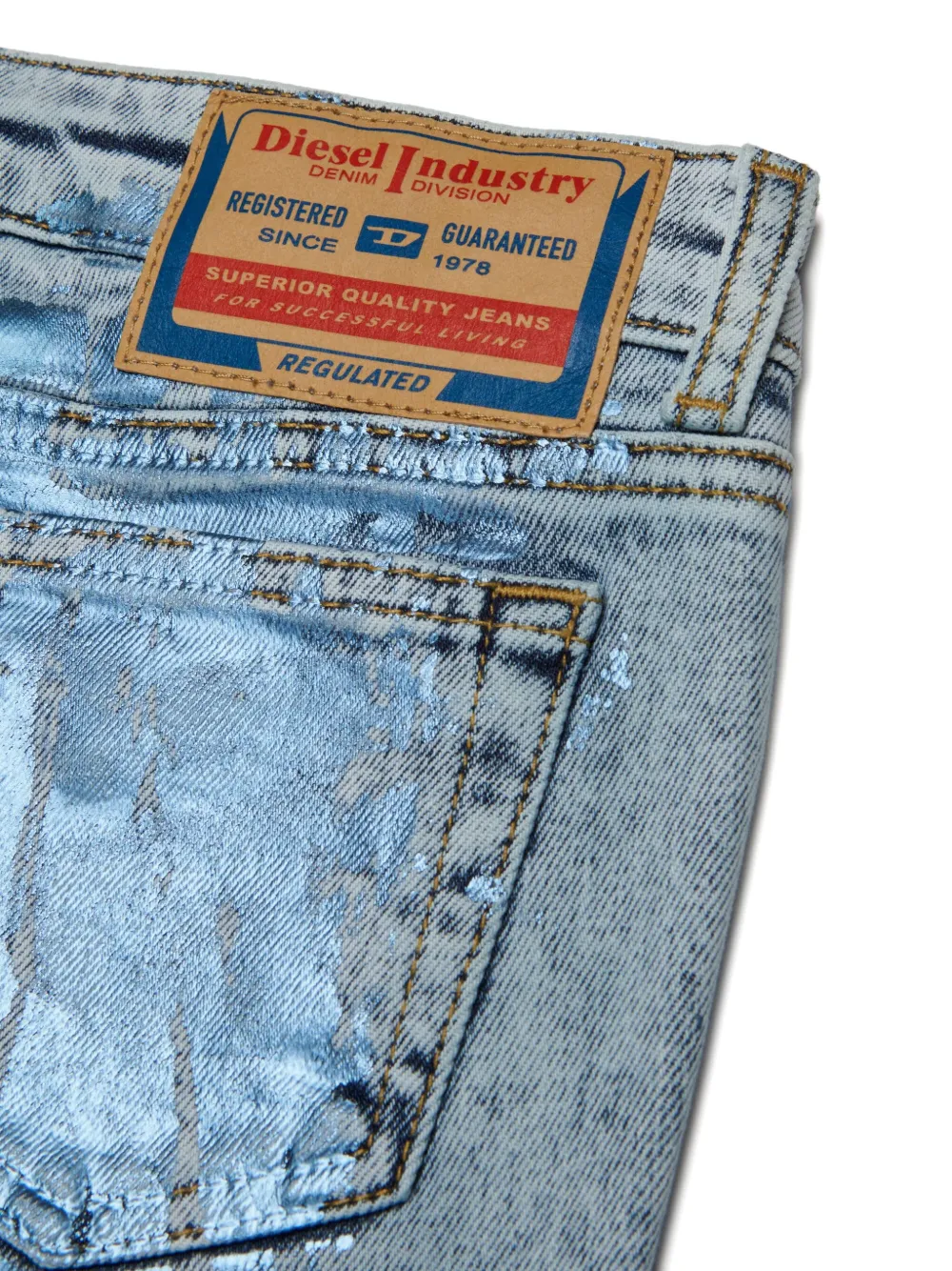 Diesel Kids D-Arry jeans Blauw