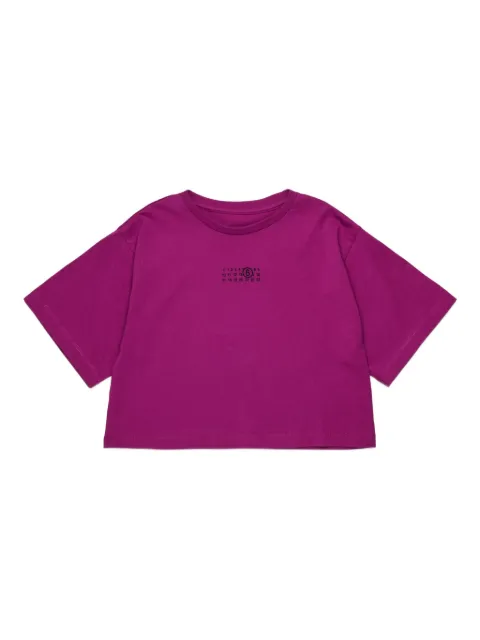 MM6 Maison Margiela Kids playera de algodón