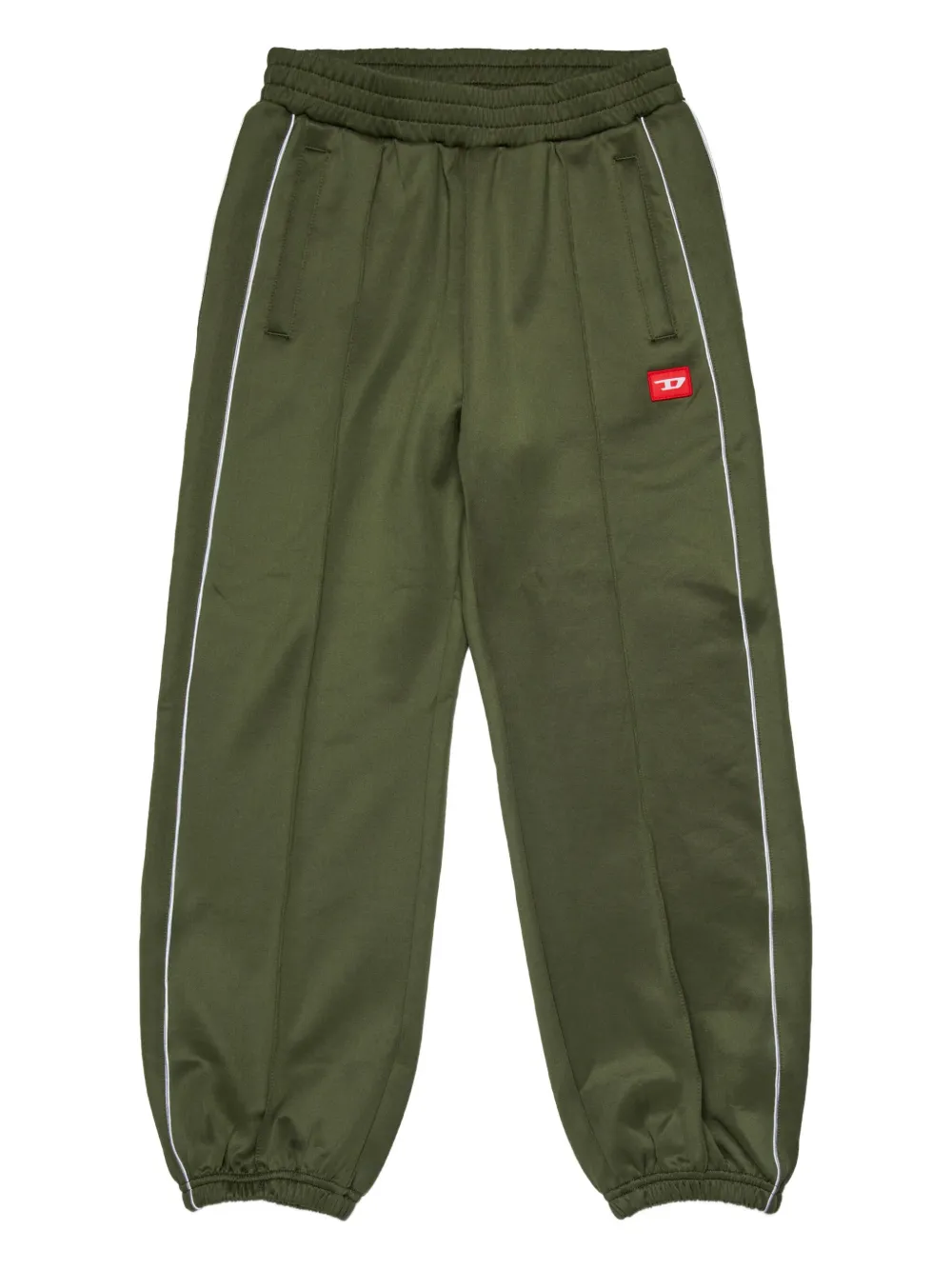Diesel Kids Trainingsbroek met logopatch Groen
