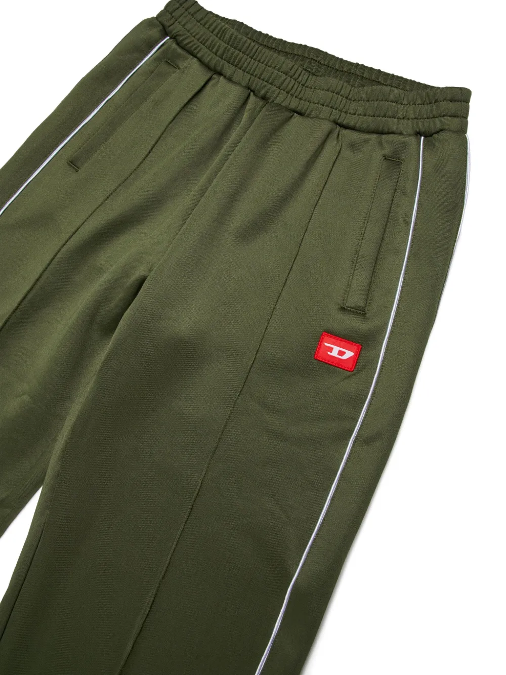 Diesel Kids Trainingsbroek met logopatch Groen