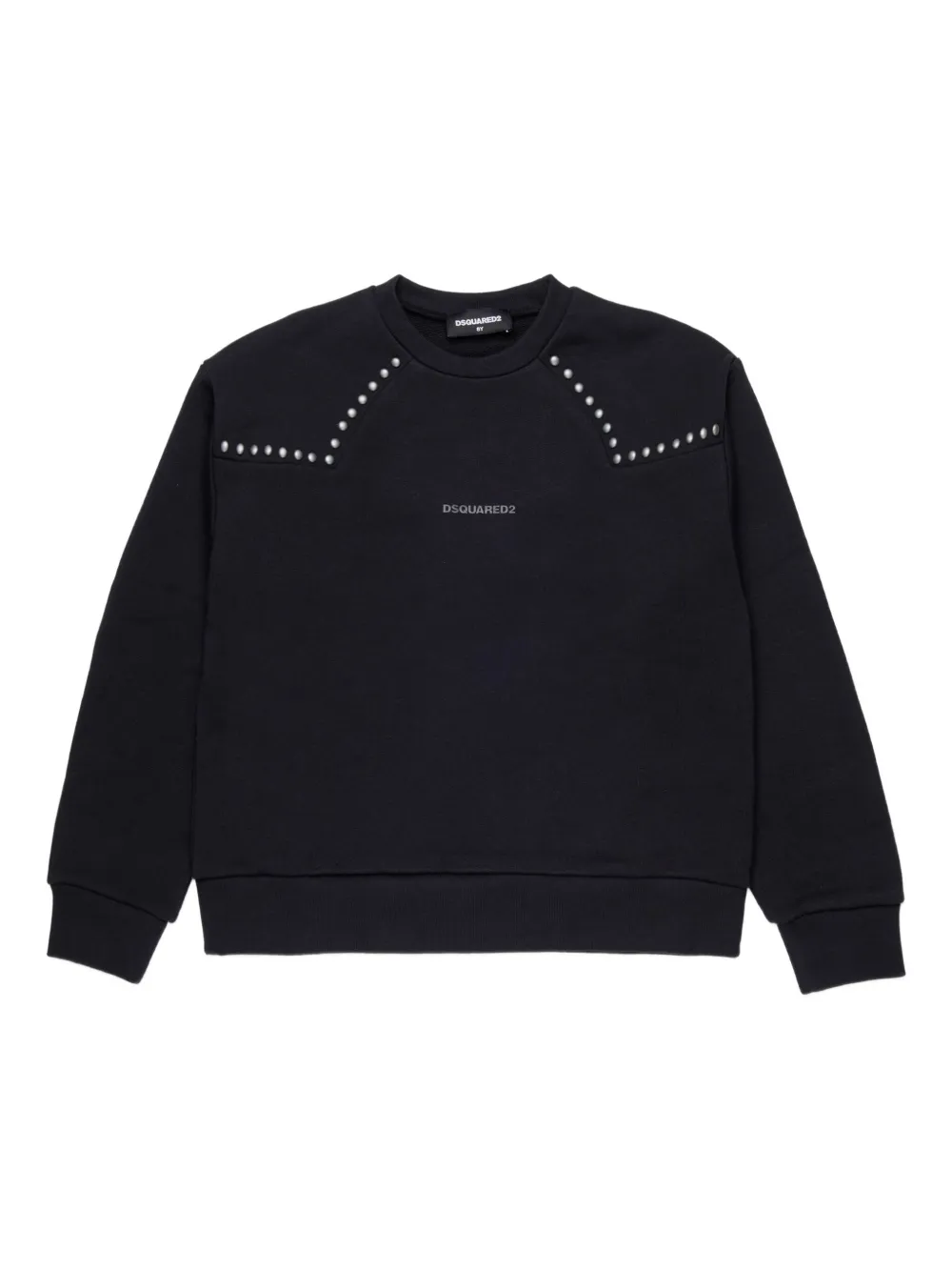 DSQUARED2 KIDS Sweater met logoprint Zwart