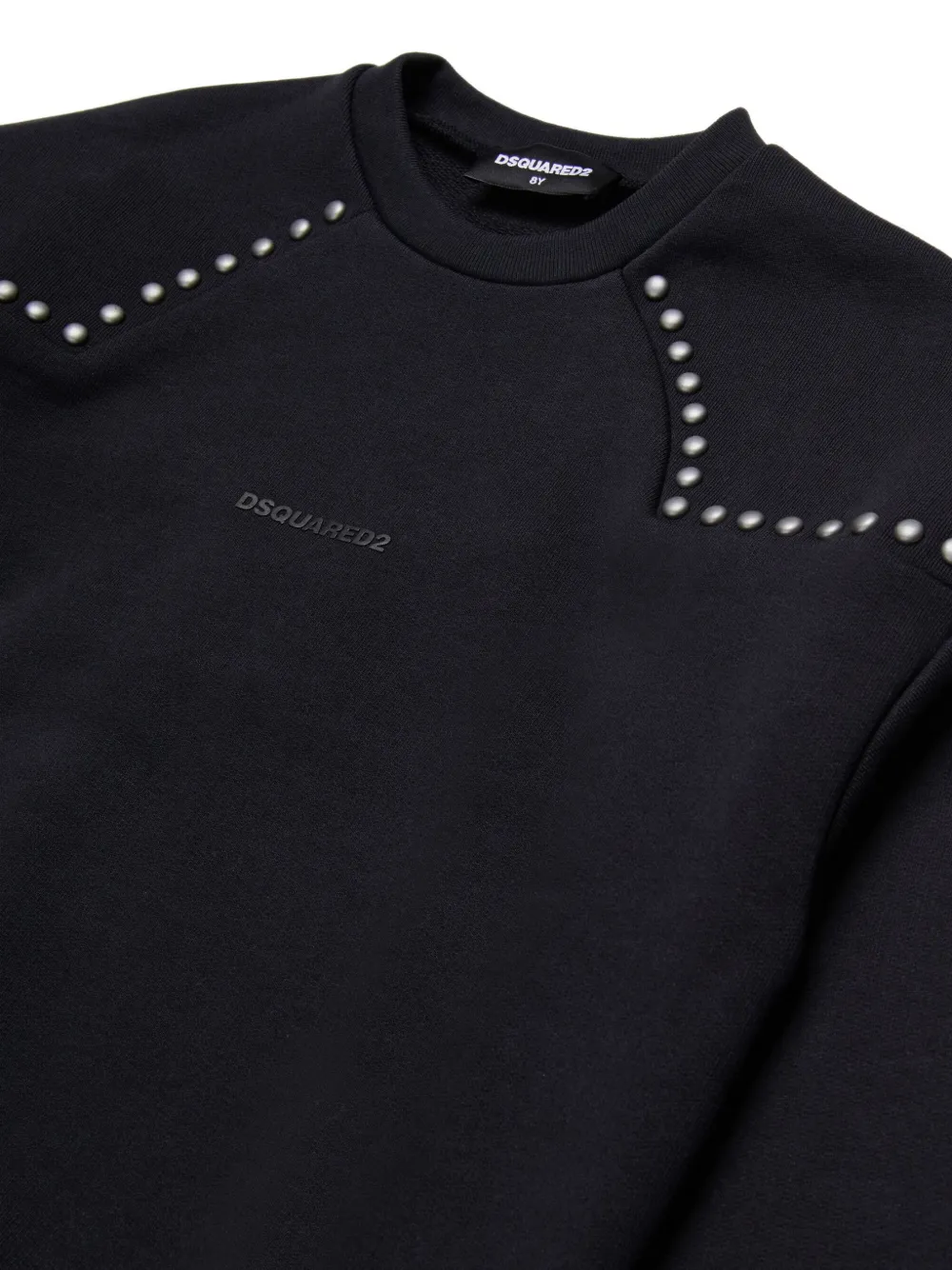 DSQUARED2 KIDS Sweater met logoprint Zwart
