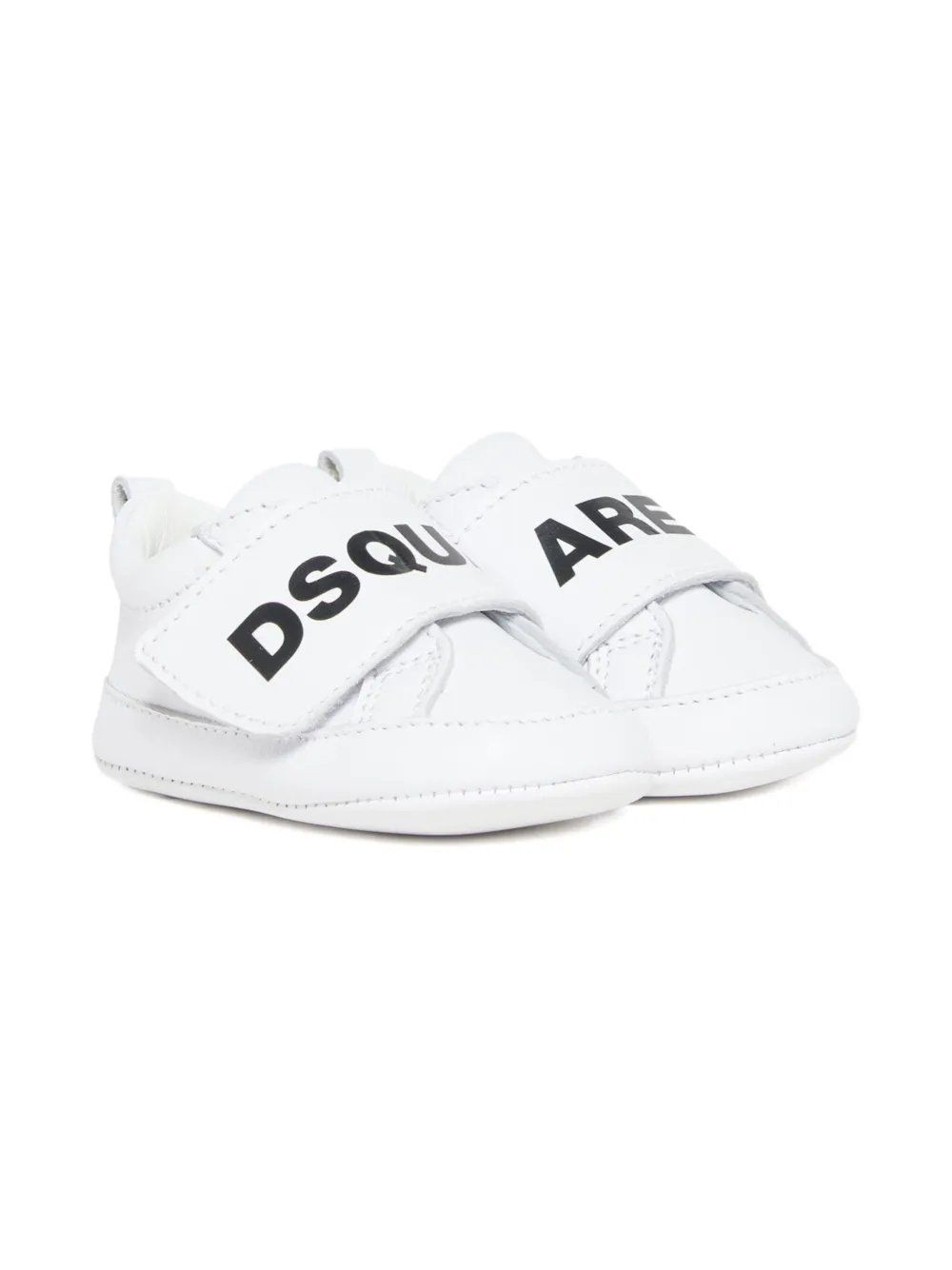 DSQUARED2 KIDS logo-strap leather sneakers | Teen Boy Shoes | Image 2