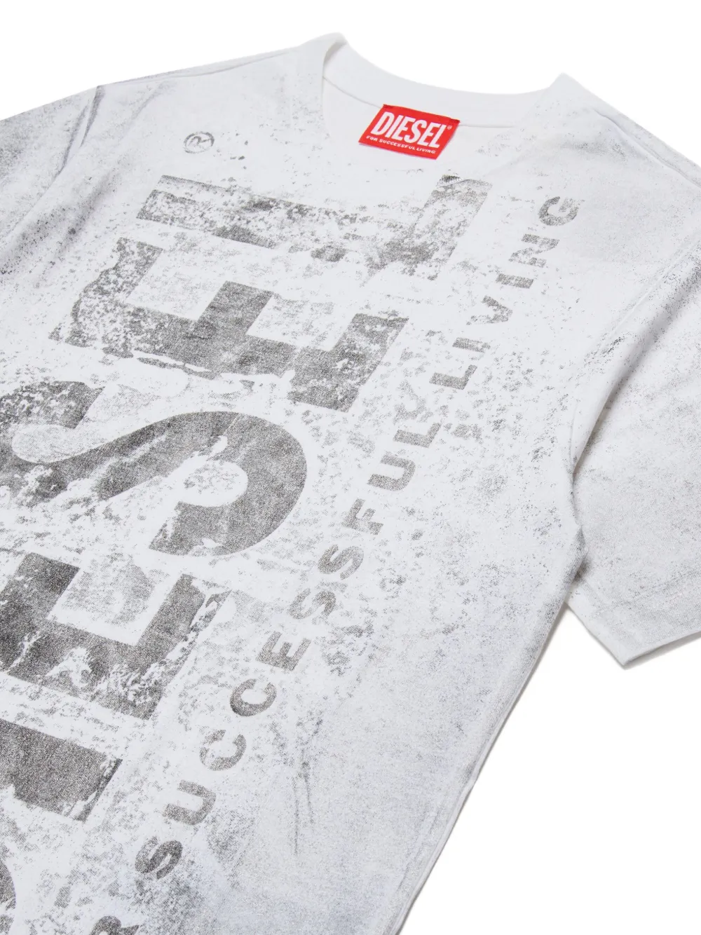 Diesel Kids Boxt-Q23 T-shirt Wit