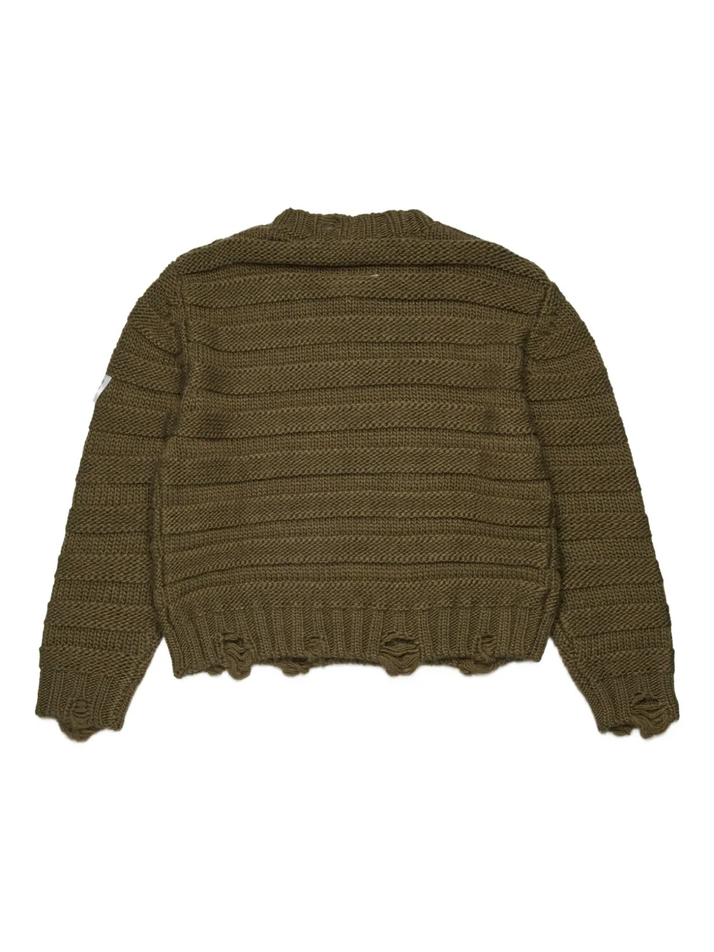 MM6 Maison Margiela Kids Wollen trui Groen